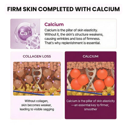 Calcium Balm for Wrinkles, Fine Lines, And Tired Creases Naturally