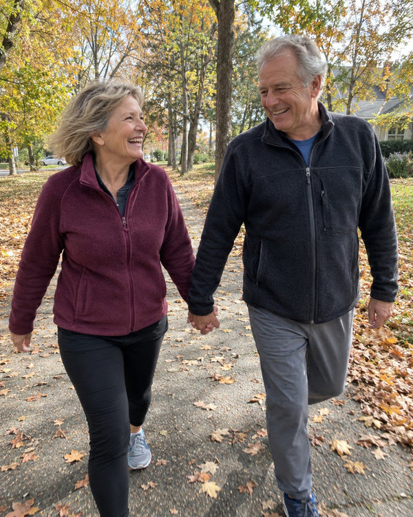 Morning walk together