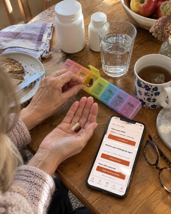Daily supplements and the app