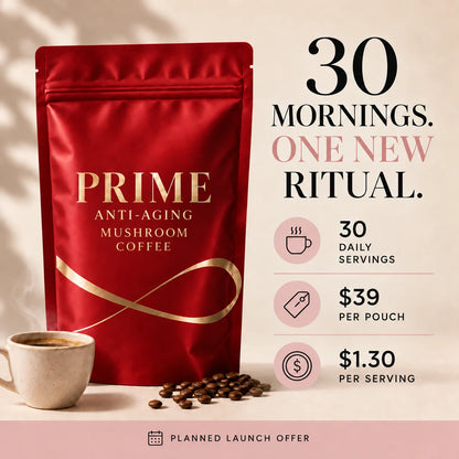 Prime Anti-Aging Mushroom Coffee