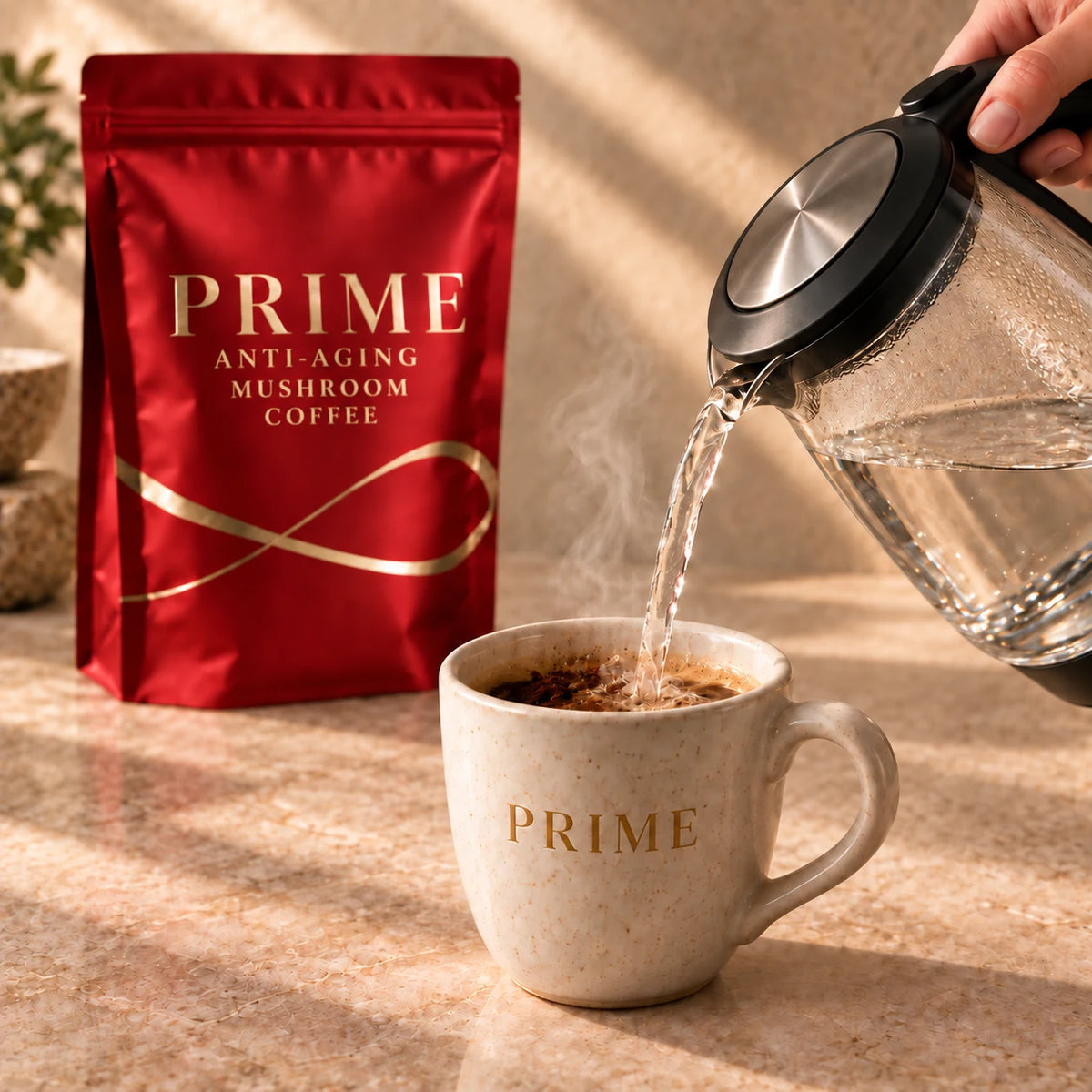 Prime Anti-Aging Mushroom Coffee