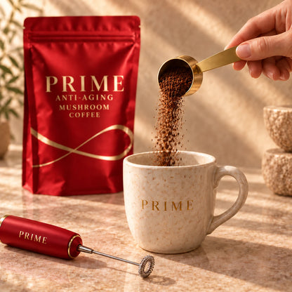 Prime Anti-Aging Mushroom Coffee