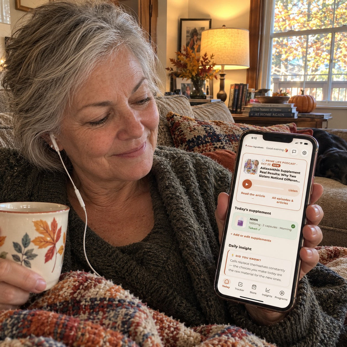Listening to the Prime Life Podcast
